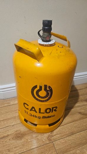 Gas cylinder empty