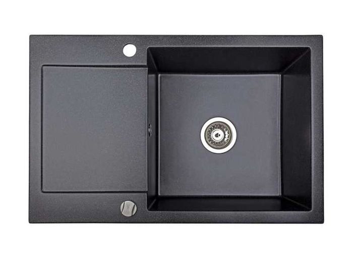 Granite Grpahite Sink 1Bowl Black