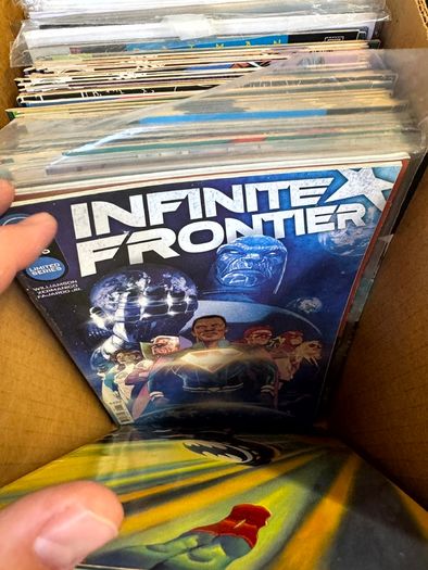 DC Long Comic Box w 250 comics for Sale (2)