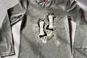 Brand new with tags Girl's Elegant Grey Long Sleeve Top
