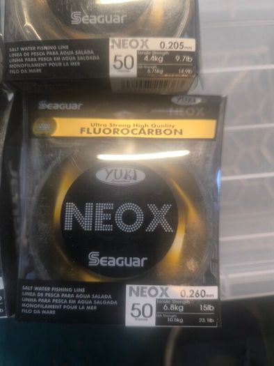 Yuki seaguar fluorocarbon 50m spools new