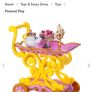 Disney Beauty & the Beast serving trolley Image 4