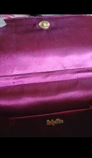 Ruby Shoes, size 4 - Wine strap shoes & matching bag