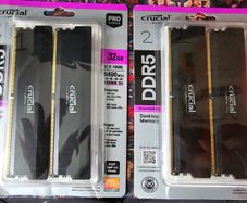 2 kits of Crucial Pro DDR5 RAM 32gb (2x16gb) 6400mhz