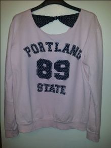 Pink jumper Dunnes sizes UK16 EUR44 Postage included