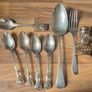 Collection of Rare Sterling Silver pieces. 731 grams. Image 4