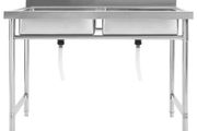 Kitchen Sink Double Basin Stainless Steel