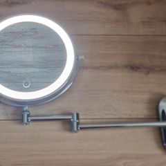 Makeup Cosmetic Vanity Mirror Bathroom Dressing Room Vanity Table Dual LED Battery USB Charging Black Chrome Brushed Vintage Gold