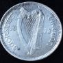 #885 - Ireland - 1928 - Shilling - Silver - KM.6 Image 2