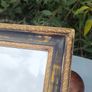 Vintage bevelled mirror in a gilded frame Image 9