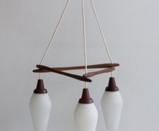 Vintage Scandinavian pendant chandelier