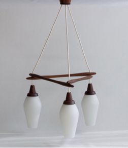 Vintage Scandinavian pendant chandelier