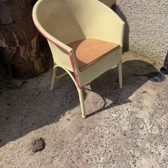 vintage painted chair