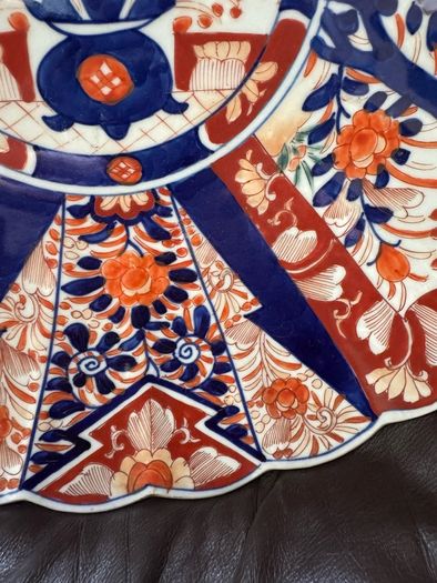 Stunning 40cm Antique Japanese Imari Charger Meiji Period (19th C)