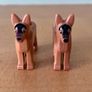 Lego , 2 Alsatian Dogs Image 2