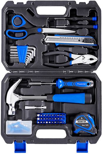 49Pcs Tools Set Household Tool Box herramientas Screwdriver Knife Hammer Woodworking Hand Car Repair
