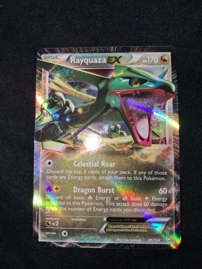 pokemon card : Rayquaza ex