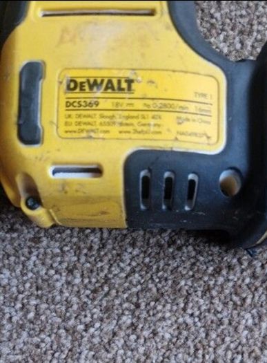 dewalt dcs369 reciprocating saw