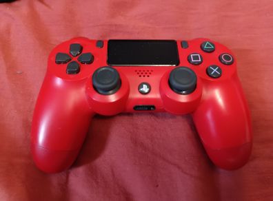Red Ps4 Controller