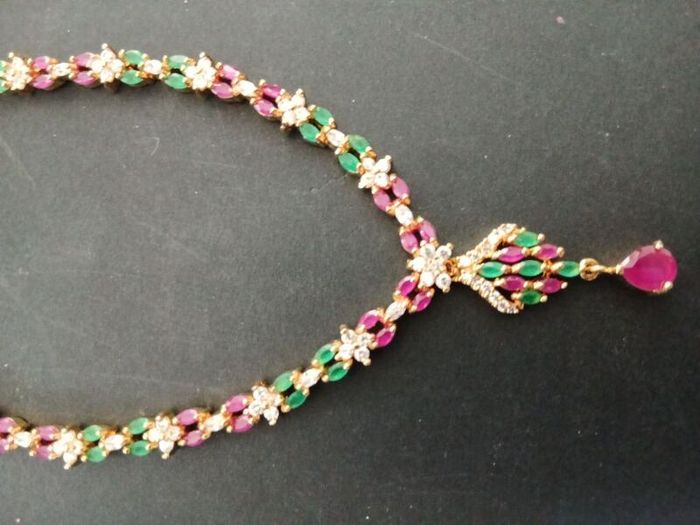 necklace and earrings set