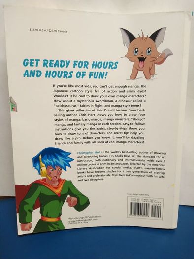 Kids Draw Manga book
