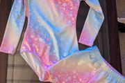 Leotard and matching shorts