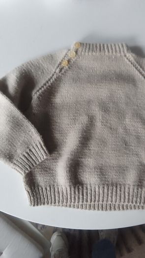 Vintage Robinson's jam logo hand knitted child's jumper 2yrs