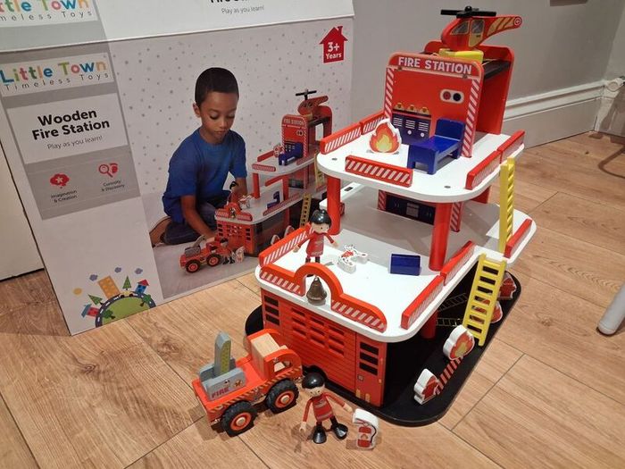 Wooden Fire Station