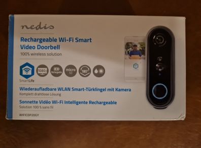 Rechargeable Wi-Fi smart doorbell