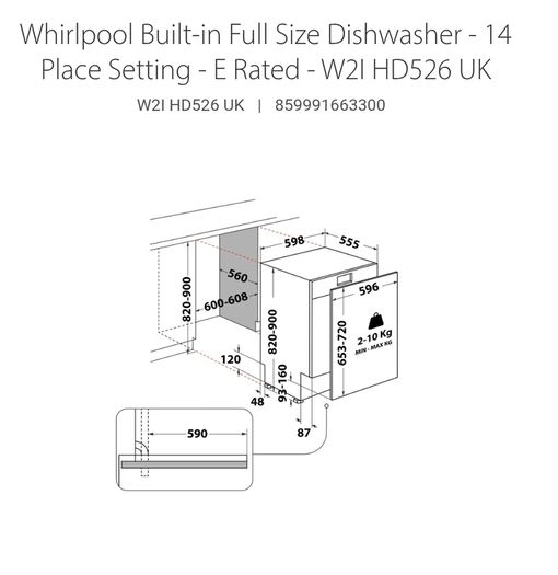 Integrated Dishwasher