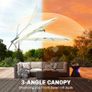3M Umbrella Parasol Cream White Image 5