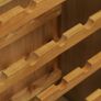 Wine Cabinet 56x32x110 cm Solid Oak Wood Image 3