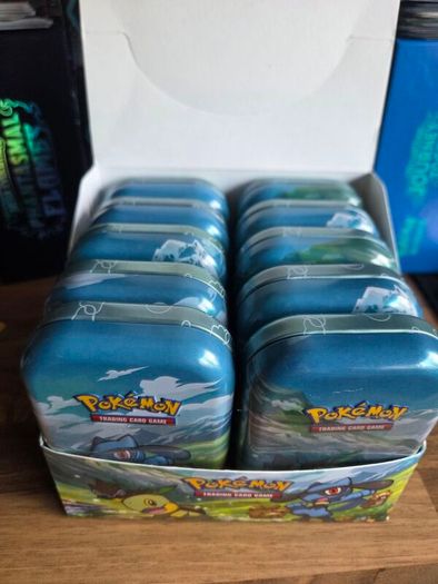Pokemon Sinnoh stars Mini tin display