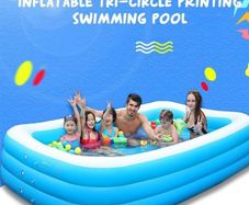 Brand New Outdoor Inflatable swimming pool rectangular for adult , child kids baby