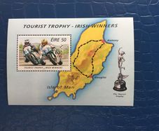 Irish stamps, 1996 mini sheet, Tourist Trophy- Irish Winners