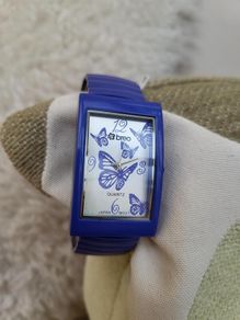 Ladies Breo Grande Purple Butterfly Watch