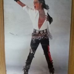 Michael Jackson : 'Bad' Album Poster