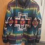 Pendleton Jacket - Womens Jacquard Bomber Jacket- Royal Blue Century Harding Image 8