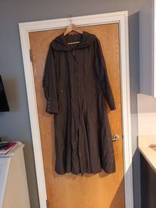 Kirsten Coat With Hidden Hood..  S.16.