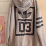 Retro Adidas Hoody Size M Image 2