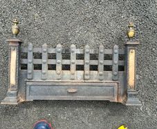cast iron fire grate/ basket