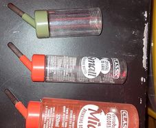 Water bottles