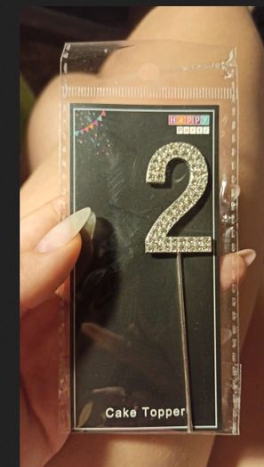 Cake Topper number
