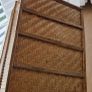 Vintage Wicker Market Basket With Lining Image 8