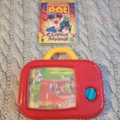 vintage postman pat wind up musical toy