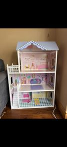 wooden dolls house