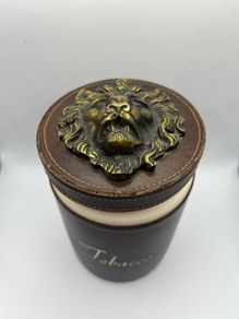 Antique tobacco jar