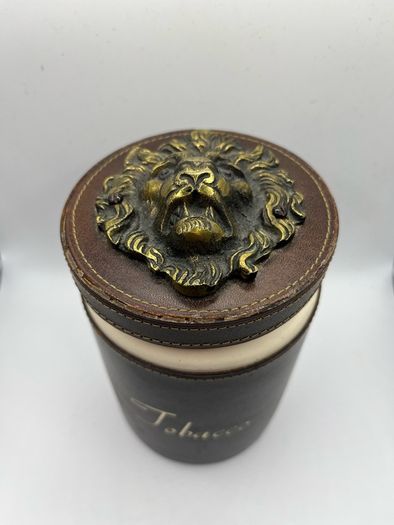 Antique tobacco jar