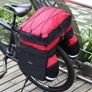 ROSWHEEL Cycling 60L Bicycle Double Side Bike Rear Rack Bag Tail Seat Pannier Image 3