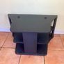 Tv Stand (Black with two Shelves) Image 3